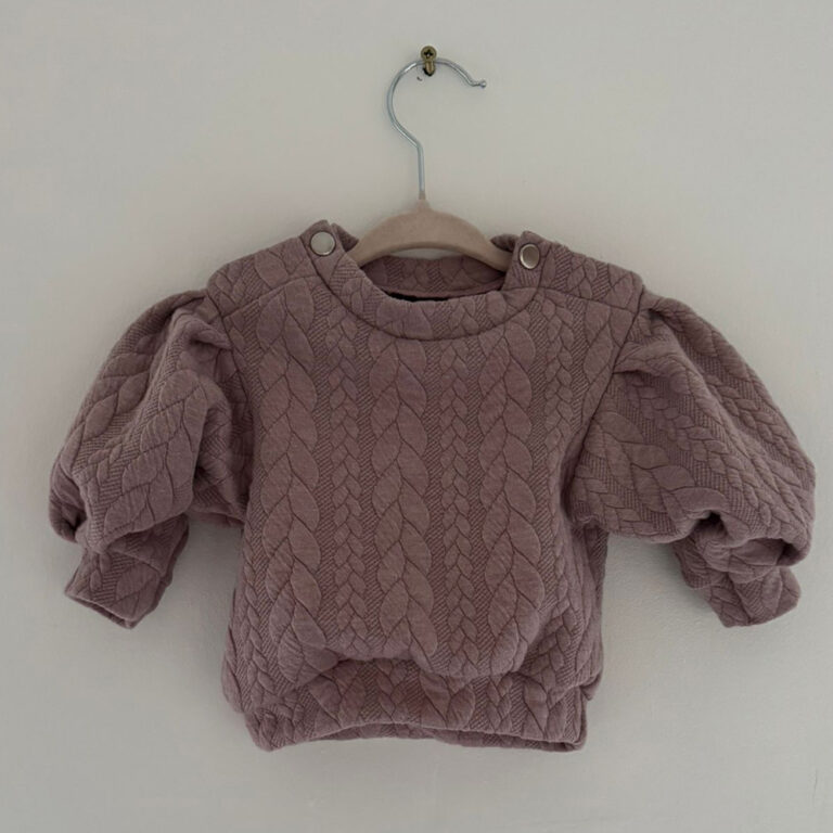 Gebreide Look Jersey Truitje